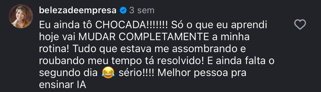 belezadeempresa: vai mudar completamente minha rotina