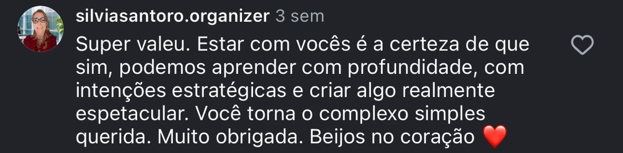 silviasantoro: voce torna o complexo simples