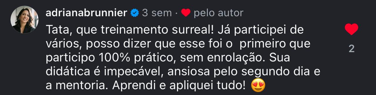 adrianabrunnier: treinamento surreal