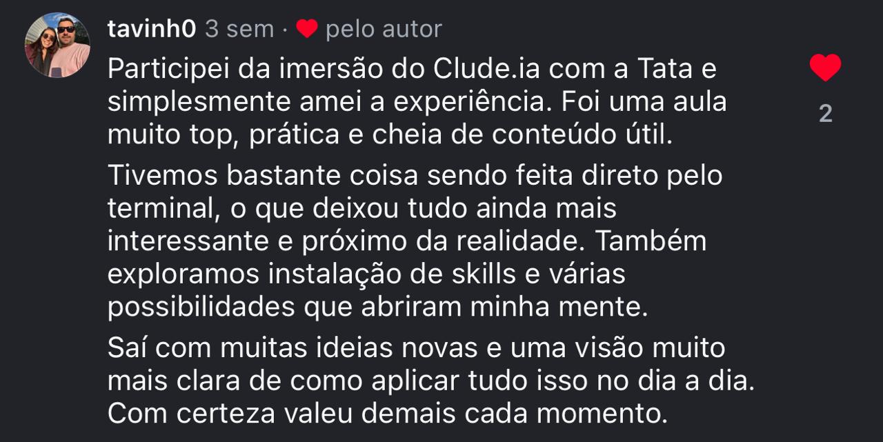 tavinh0: sai com muitas ideias novas